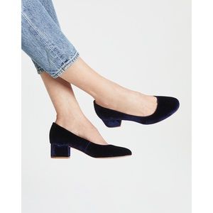 Madewell Ella Pumps in Night Vision